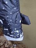 Пальто-плащ демисезон SnowTown с капюшоном ручной работы на стеганом синтепоне, новое, photo number 9