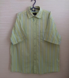Biaggini Летняя мужская рубашка короткий рукав хлопок XL на 52/54, фото №5
