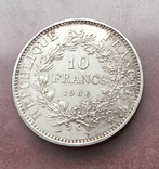 10 франков 1966 года 2, фото №2