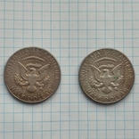 50 центів США 1967р.,2 штуки., фото №3