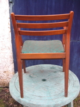 Деревянное кресло из меб. гарнитура (стул, кабинетный винтаж) ,Румыния .60 - е г. ХХ века., фото №4