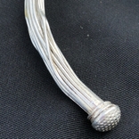 Срібне масивне кольє/ чокер (срібло 925 пр, вага 196 гр), фото №8