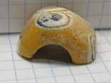 Крупная финикийская глазчатая бусина, 5 в до н.е., с утратой, фото №6
