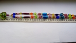 Бусы с подвеской, разноцветное стекло мурано и лэмпворк, фото №4