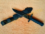 Нож охотничий Columbia 1378A с пластиковым чехлом 32см, фото №4