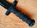 Нож охотничий Columbia 1378A с пластиковым чехлом 32см, фото №6