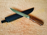 Нож Охотник сталь 65Х13 чехлом 28.8 см, photo number 3