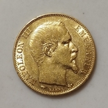 20 франків 1859р.Франція., фото №3