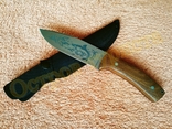 Нож охотничий Акула с чехлом 26см, фото №2
