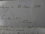 Письмо Царская Россия.1861. Петербург в Париж Красный Крест, фото №6