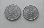  50 грошей, 1 злотый 1974 год. Польша, фото №5