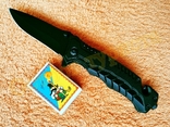 Нож складной Black Hawk стропорез бита клипса 21см, фото №3