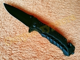 Нож складной Black Hawk стропорез бита клипса 21см, numer zdjęcia 2