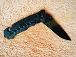 Нож складной Black Hawk стропорез бита клипса 21см, фото №6
