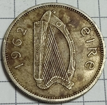 Ирландия 1 шиллинг 1962, фото №3