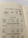 Расписание пассажирских и пригородных поездов Киев пассажирский 1990-1991 год, фото №7