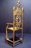 Мини-копия кресла Элиягу для обряда Брит-мила., фото №3