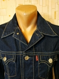 Куртка джинсова підліток LEVI STRAUSS коттон р-р S(маломірить), photo number 7