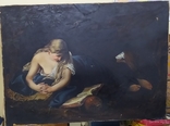 Репродукция П.Д. Батони "Кающаяся Магдалина". 100 на 72 см, фото №2
