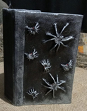 Готичний чорний блокнот з павуками, фото №4