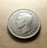 Пол кроны 1945 серебро, фото №3