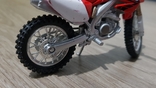 Мотоцикл honda crf 450r 1:18, фото №3