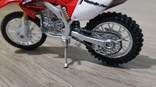 Мотоцикл honda crf 450r 1:18, numer zdjęcia 4