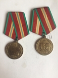 2 медали -70 лет Вооруженных сил СССР 1918-1988., фото №2