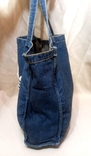 ADIDAS Жіноча вінтажна джинсова сумка з вишивкою, фото №4