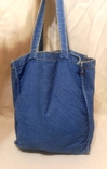 ADIDAS Жіноча вінтажна джинсова сумка з вишивкою, фото №5