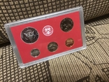 Набор монет 1, 5, 10 , 25 и 50 центов сша и 1 доллар сша 2002. Серебро, фото №3