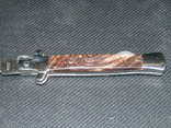 Cкладной нож стилет Colunbia К032 Buffalo horn Classik italian plain (Flat Grind) stilatto, фото №6