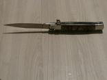 Cкладной нож стилет Colunbia К032 Buffalo horn Classik italian plain (Flat Grind) stilatto, фото №8