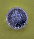 100 шилінгов 1996 Леопольд III. Срібло, фото №2