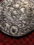Австрия. Леопольд 1. 1677 год. 1 крейцер. серебро., фото №12