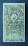 1919 г. УНР. Гербовая марка 2 карбованца., фото №2