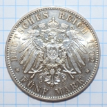 5 марок, 1902 год, Саксоня., фото №5