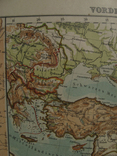 Палестина, Иерусалим. Передняя Азия, карта 1910г, 31х36 см, фото №7