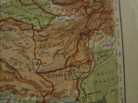 Палестина, Иерусалим. Передняя Азия, карта 1910г, 31х36 см, фото №9