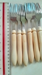 Вилки с пластиковыми ручками ОРМК НЕРЖ, фото №4
