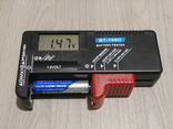 Універсальний Тестер елементів живлення BT-168D цифровий з LCD дисплеєм, photo number 2