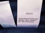 Жилетка безрукавка женская синяя Latelier на подкладке без утепления, ширина 66 см., фото №10