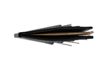 Кардхолдер Grande Pelle 100х80 мм глянцева шкіра SICILIA чорний, фото №4