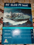 Буклет з набору катера Elco italeri, фото №2