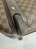 Чемодан Louis Vuitton, кожа + канва, фото №11