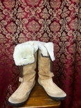 Зимові замшеві жіночі чоботи, фото №2