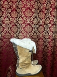Зимові замшеві жіночі чоботи, фото №3