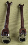 Ключи рожковые, накидные с храповым механизмом (трещетка) 2 шт., фото №2