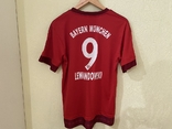 Футбольна футолка Германия Бавария Мюнхен Bayern Munchen 9 Левандовский Lewandowski, фото №4