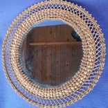 Дзеркало у плетеній рамі, фото №2